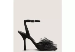 BLUSHING BOW 100 SANDAL