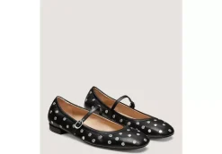 CLARIS STUD BALLET FLAT