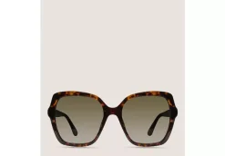 CRYSTAL GEOMETRIC SQUARE SUNGLASSES