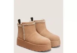 NELLIE PEARL FLATFORM BOOTIE