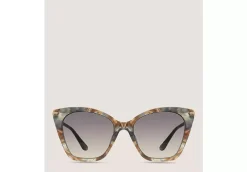 OVERSIZED CAT-EYE SUNGLASSES