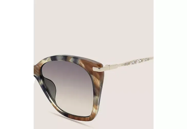 OVERSIZED CAT-EYE SUNGLASSES