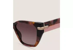 TWO-TONE CAT-EYE SUNGLASSES ​